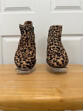 Lucky Brand Ankle Boots Leopard Print